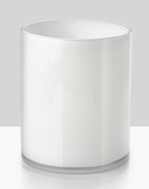 white-round-glass-vase