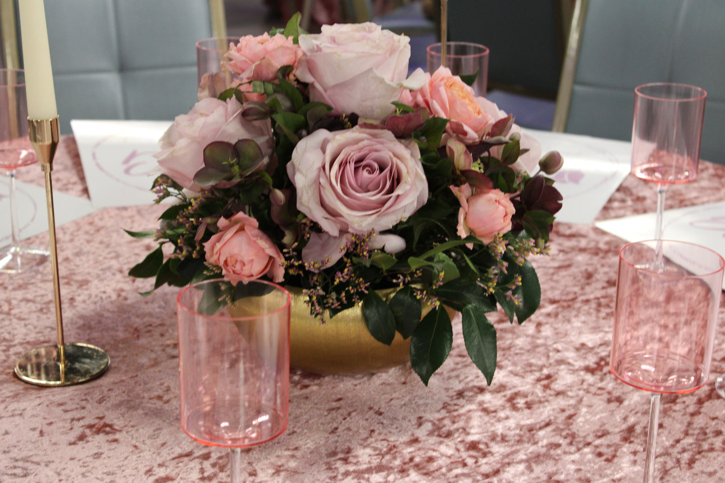 Blush/Mauve Simcha Arrangement